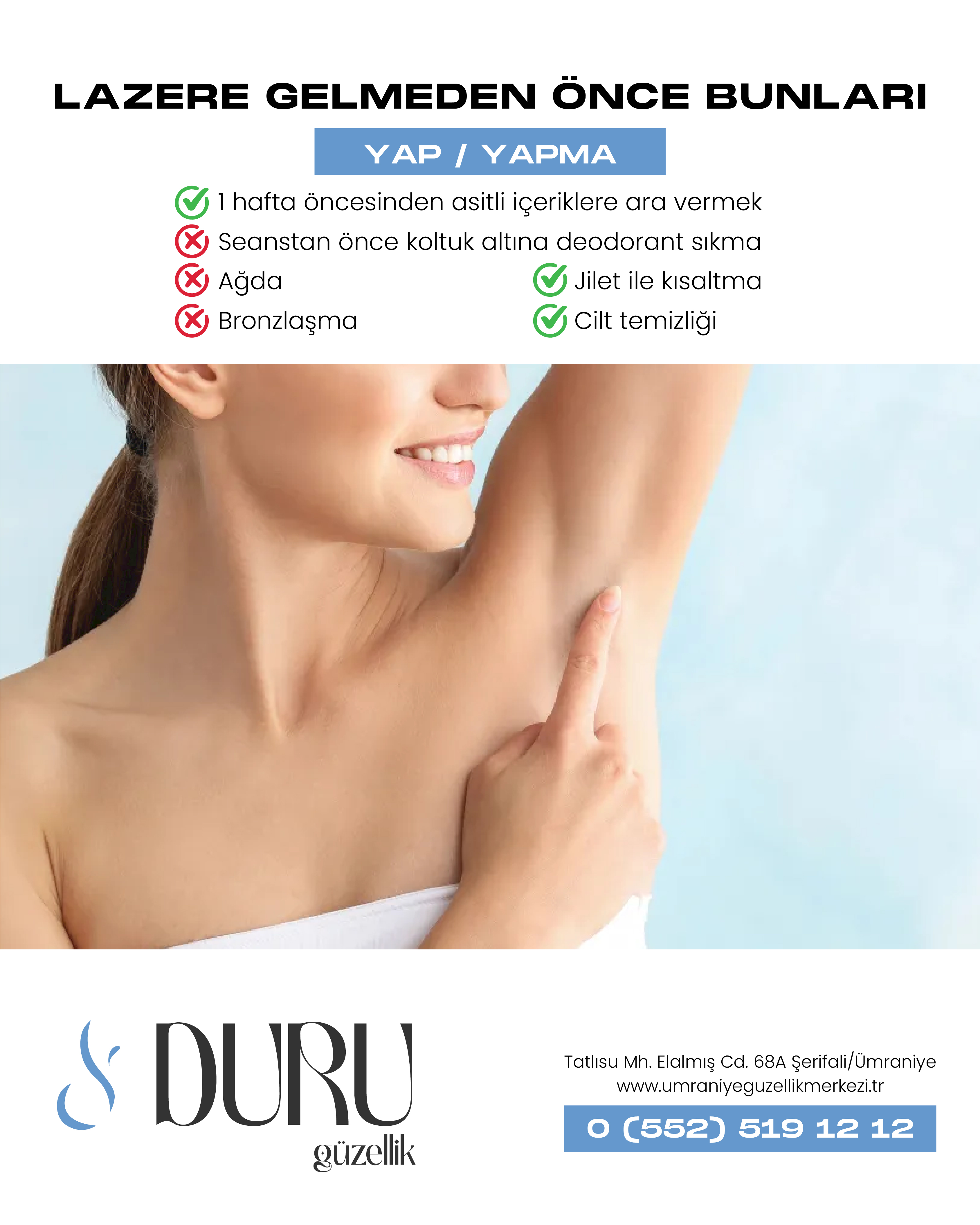 Lazer epilasyon başlangıç zamanı